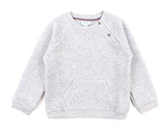 Noa Noa Miniature sweatshirt quilted grey melange